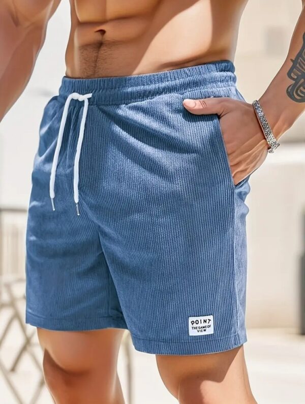 Lace-up Drawstring Shorts - Image 9
