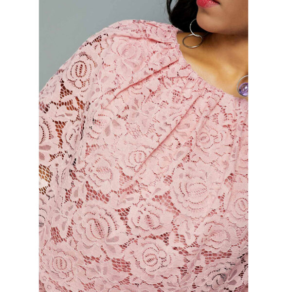 Plus Size African Lace Dresses - Image 5