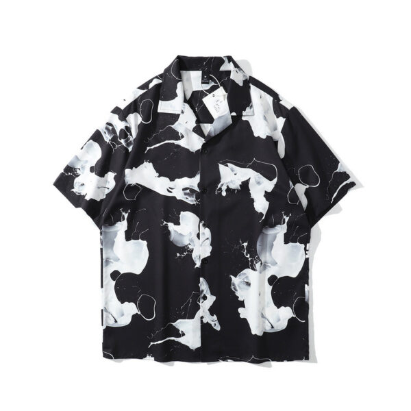 Hawaiian Cuban Collar Shirt - Image 8