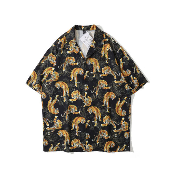Hawaiian Cuban Collar Shirt - Image 7