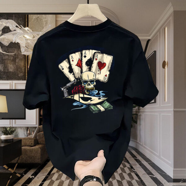 Collar Slim Fit Handsome T-shirt - Image 2