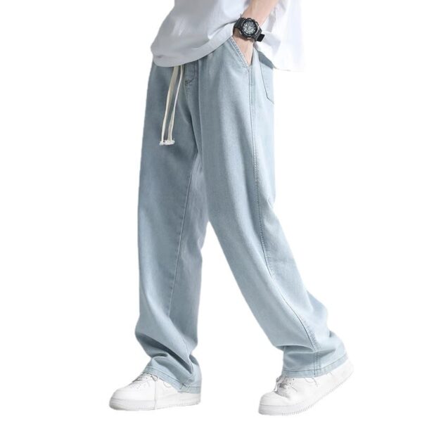 Men's Loose Drooping Jeans - Image 6