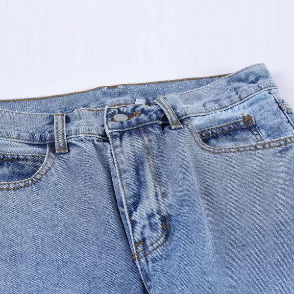 Raw Edge Jeans Men - Image 6