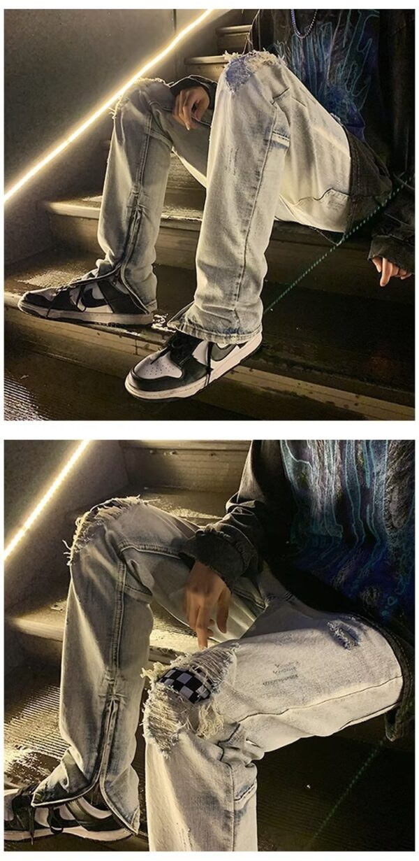 Trendy Ripped Jeans - Image 7