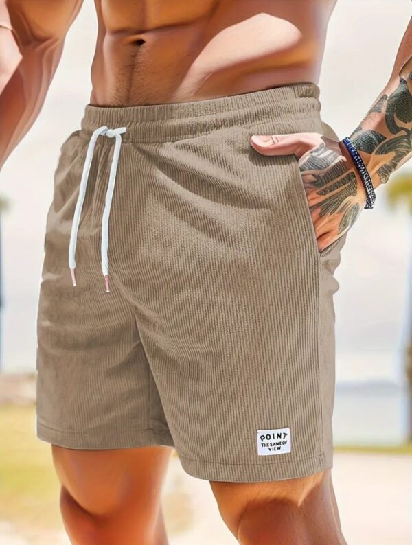 Lace-up Drawstring Shorts - Image 6
