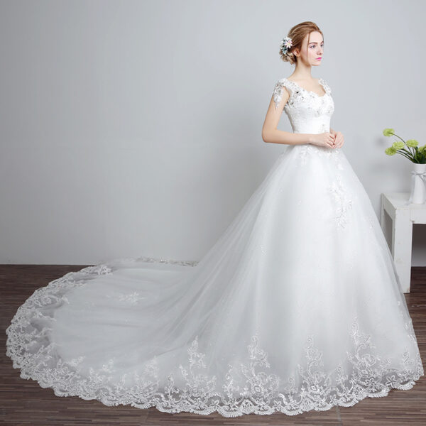 Bride wedding Korean wedding dress - Image 6