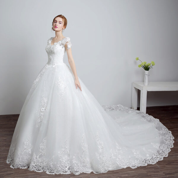 Bride wedding Korean wedding dress - Image 5