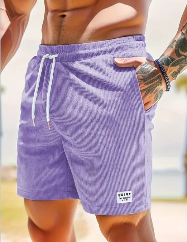 Lace-up Drawstring Shorts - Image 8