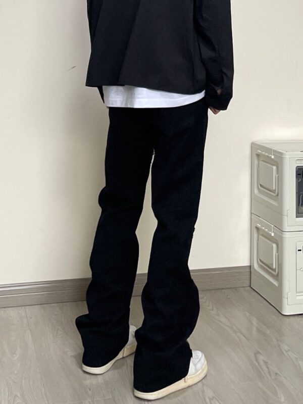 Men Zipper Jeans - Image 2