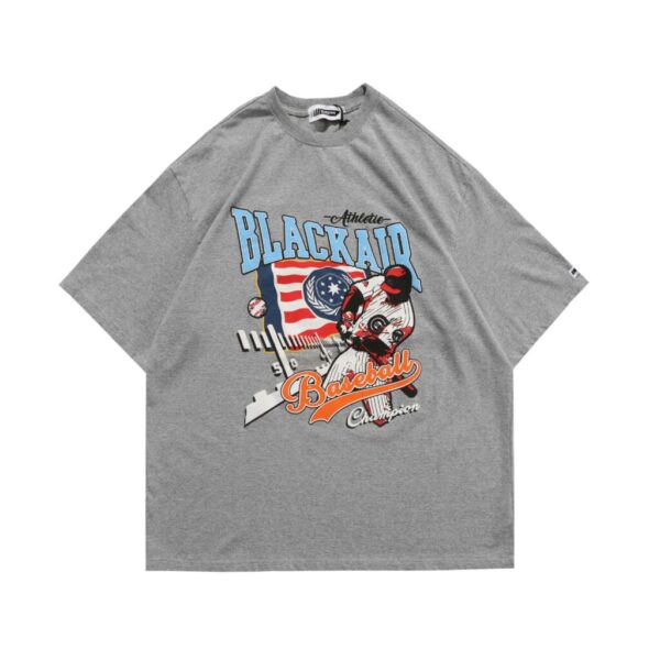 Baseball Vintage Loose T-Shirt - Image 8
