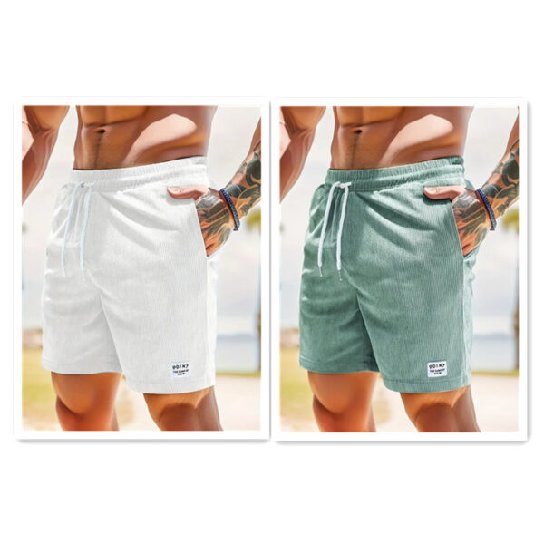 Lace-up Drawstring Shorts - Image 7