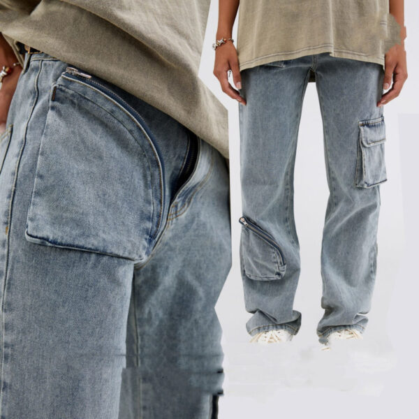 Casual Straight Jeans - Image 3