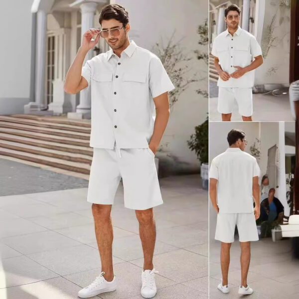 Summer Suits Men Short - Image 4