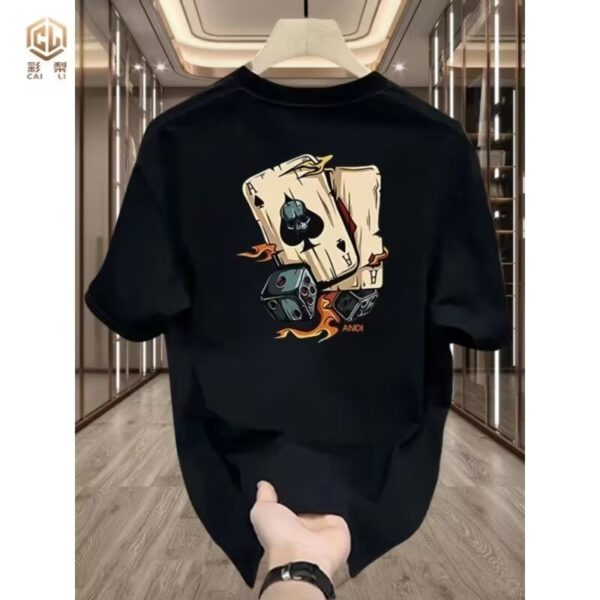 Collar Slim Fit Handsome T-shirt - Image 6
