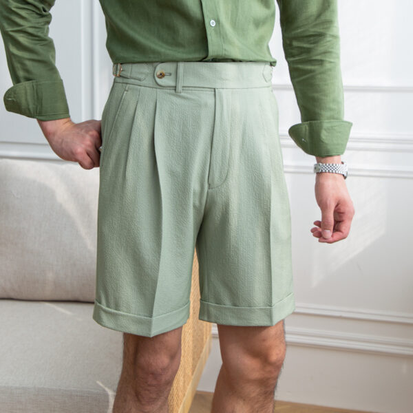 Shorts Casual Seersucker - Image 4