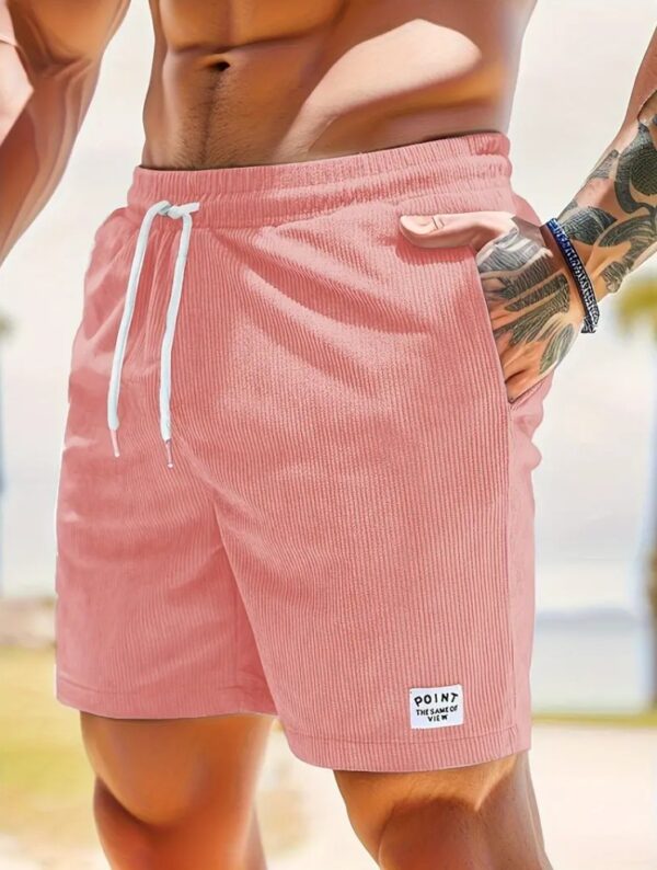 Lace-up Drawstring Shorts - Image 5
