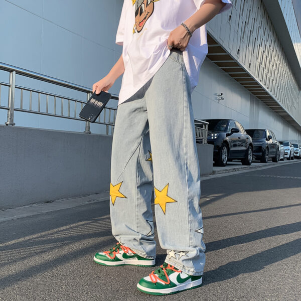 High Street Pentagram Jeans - Image 3