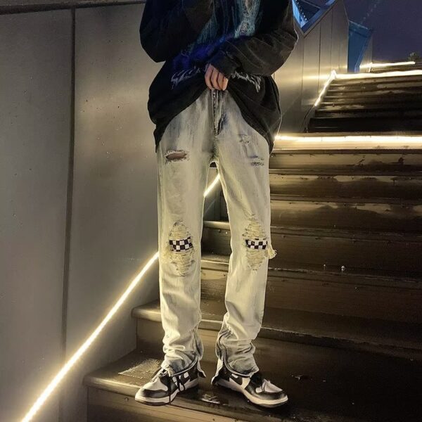 Trendy Ripped Jeans - Image 2