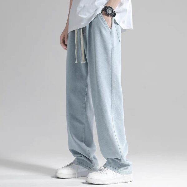 Men's Loose Drooping Jeans - Image 4