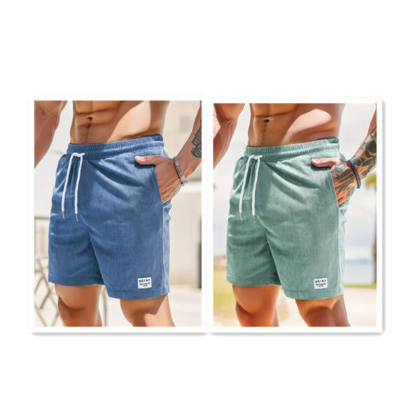 Lace-up Drawstring Shorts - Image 10