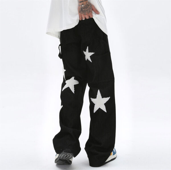 Embroidered Jeans For Men - Image 3